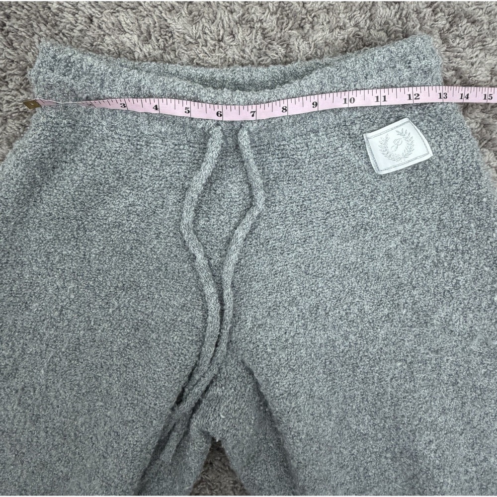 Women's PINK Victoria Secret Warm Fuzzy Sweater Pants Gray Size XS - Picture 8 of 11